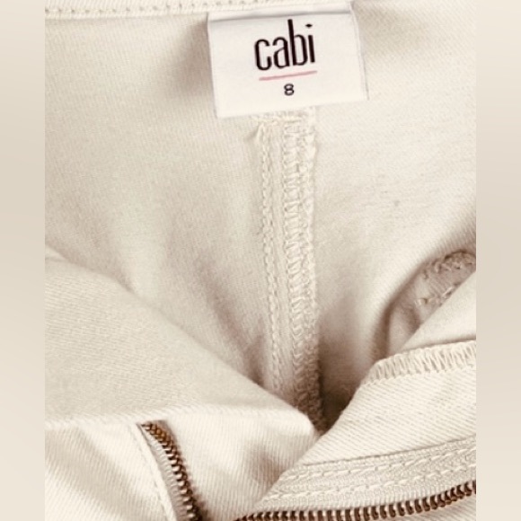 Cabi Compass elastic zip ankle pants, sz 8 - Picture 4 of 7